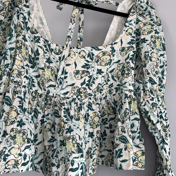 Anthropologie Pilcro Long-Sleeve Babydoll Top size XL - Picture 8 of 10